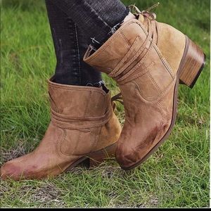 NWT Tan Ankle Booties